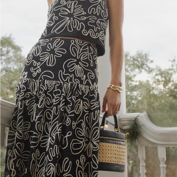 ANTONIO MELANI Dresses & Skirts - ANTONIO MELANI Black and White Skirt Set